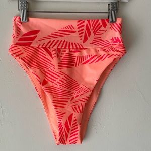 Aerie High Cut Cheeky Bikini Bottom
